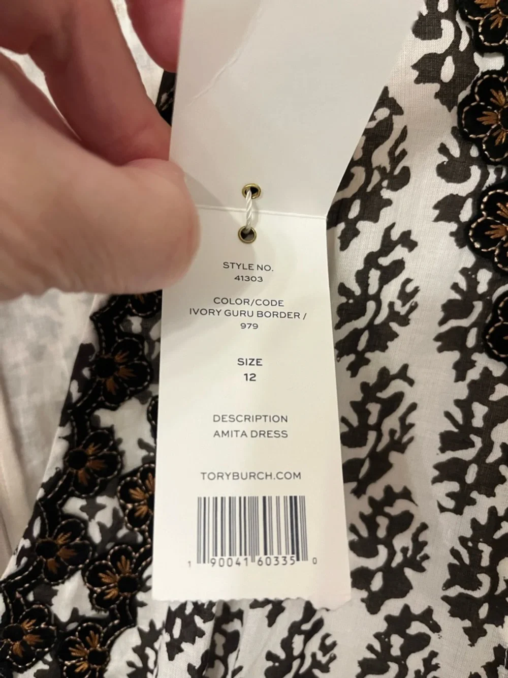 NWT Tory Burch Amita Dress 12 - Picture 7 of 10